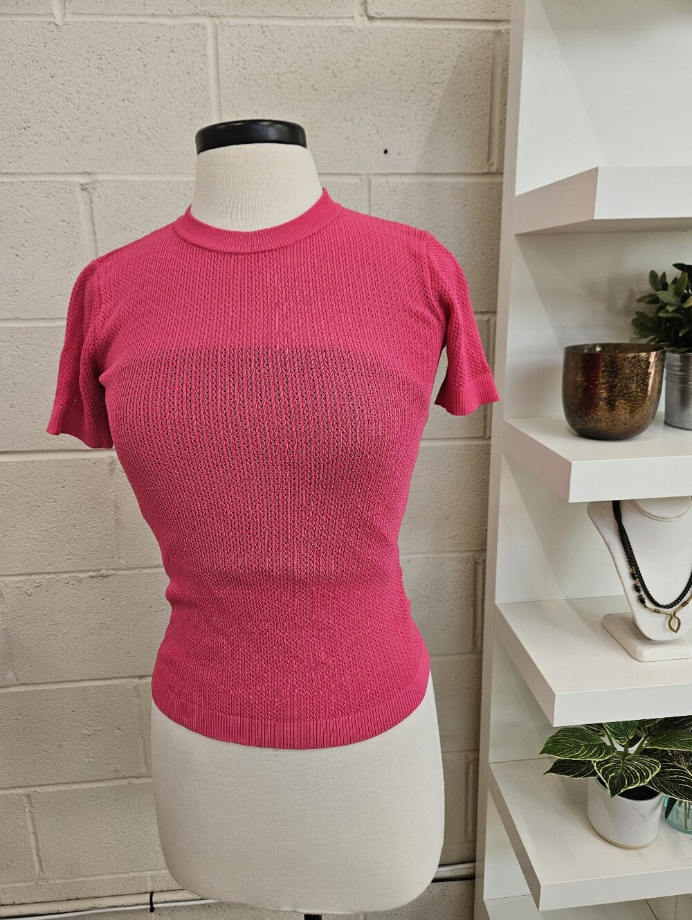 Sheer Mesh Sweater